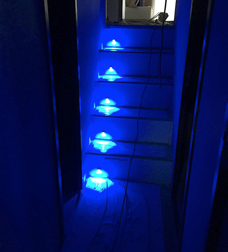 VW/Shoreline Blue 2.5 LED Courtesy Utility Light - 12V Marine Waterproof Accent Lighting