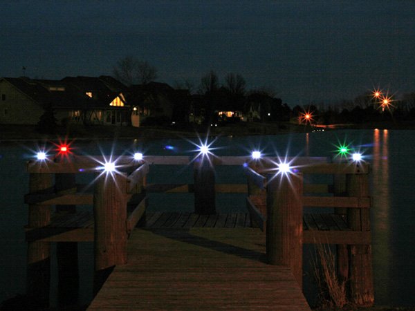circular dock light layout