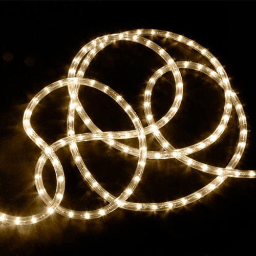 warm light LED rope light